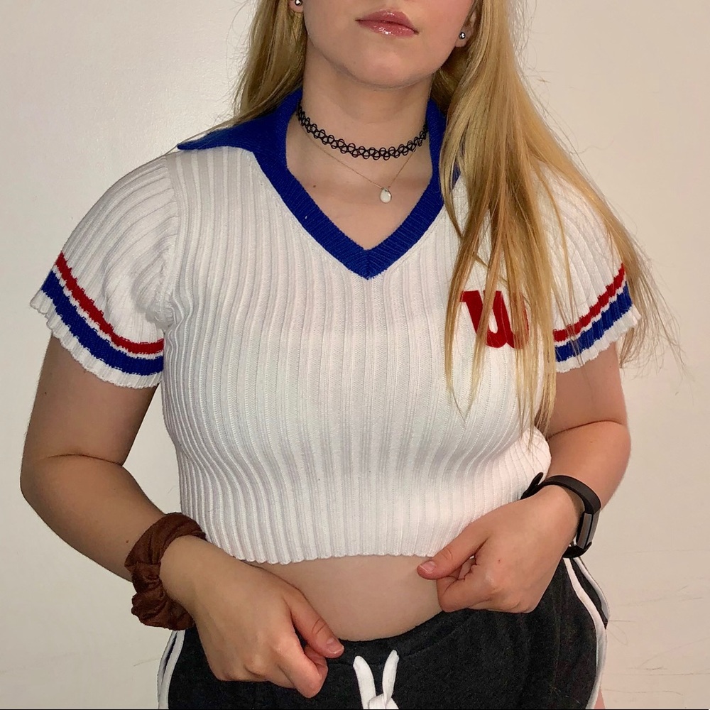 Forever 21 x Wilson Cropped Short Sleeve